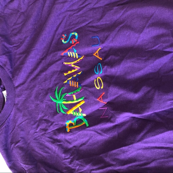 VINTAGE BAHAMAS SHIRT SIZE LARGE - Picture 2 of 5